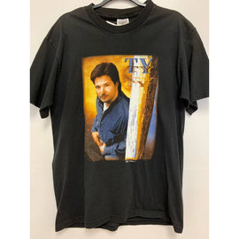 Vintage 1996 Nice Man Ty Herndon Black T-Shirt Large