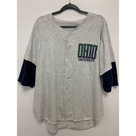 Vintage Ohio University Baseball Style Shirt Sz Men’s XL