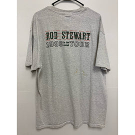 Vintage Hanes Rod Stewart Grey Extra Large Shirt