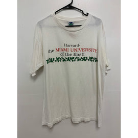 Vintage Fruit of the Loom Miami University White Large Shirt