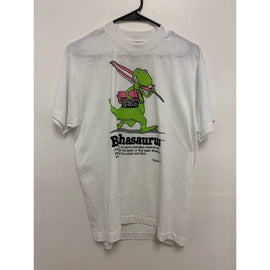 Vintage Screen Stars Beachasaurus White Large T-shirt