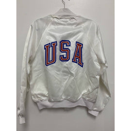 Vintage Hartwell Jesse Owens Classic Ohio Stadium USA Medium Ivory Jacket