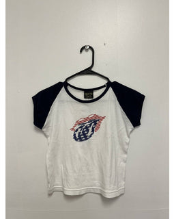 Vintage Rolling Stones Women’s Size S 2002-2003 USA Concert Tour White T-Shirt