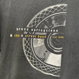 Vintage 1999 Bruce Springsteen & the E Street Band Tour T Shirt Black Size Large