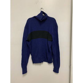 Vintage Polo Ralph Lauren Navy Blue Turtleneck Sweater Large