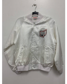 Vintage Hartwell Jesse Owens Classic Ohio Stadium USA Medium Ivory Jacket